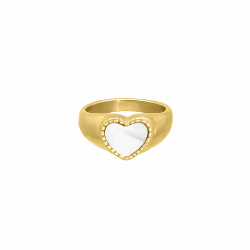 Finaste Goaldigger ring goudkleurig Discount