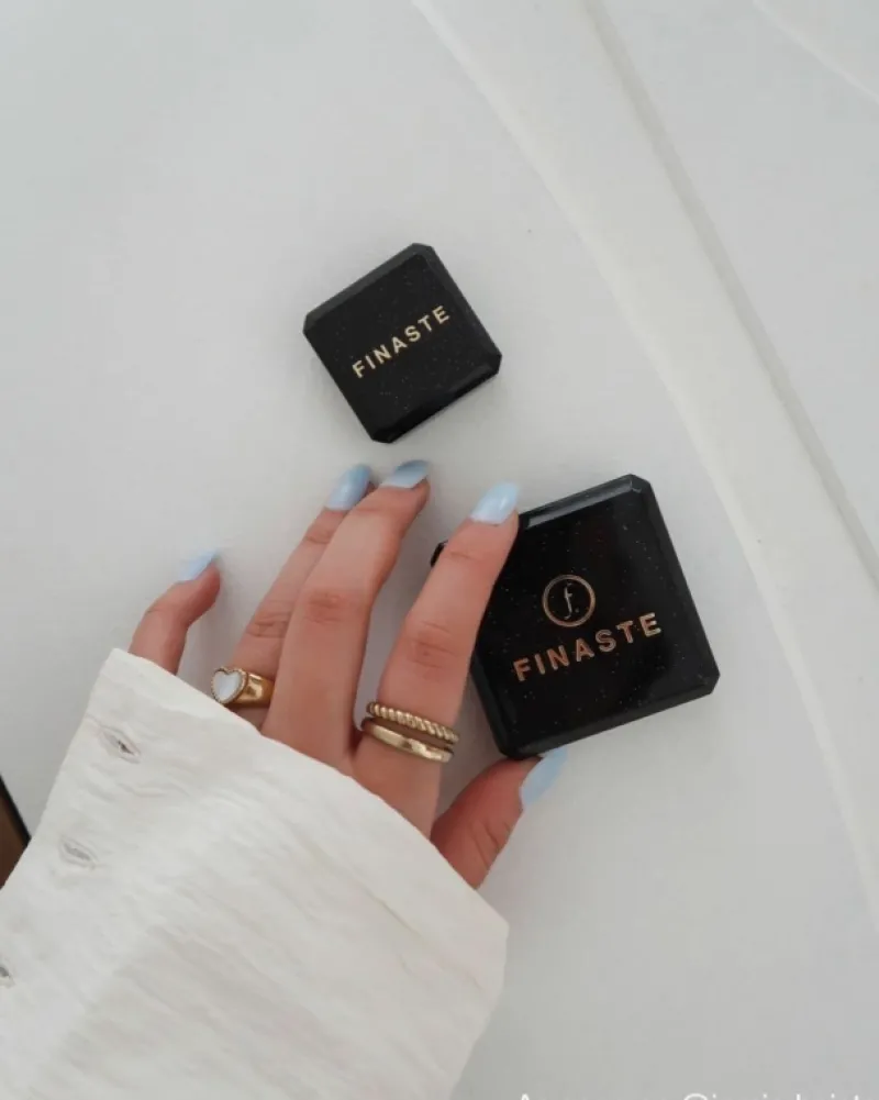 Finaste Goaldigger ring goudkleurig Discount