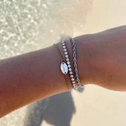 Finaste Graveerbaar armbandje met ovaal muntje Hot