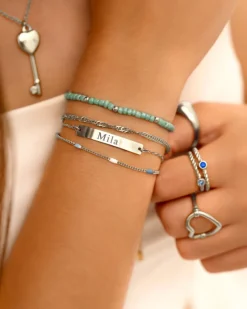 Finaste Graveerbare Armband Bar Clearance
