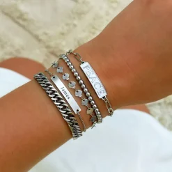 Finaste Graveerbare Armband Bar Clearance