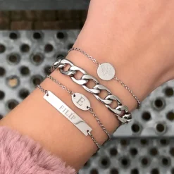 Finaste Graveerbare Armband Bar Clearance