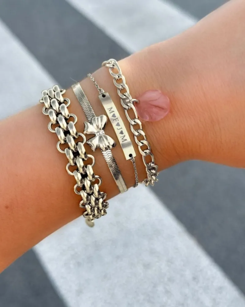 Finaste Graveerbare Armband Bar Clearance