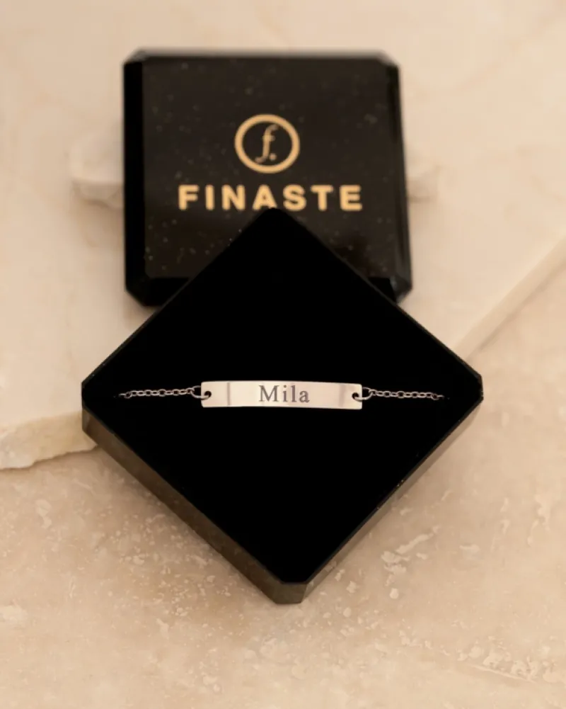 Finaste Graveerbare Armband Bar Clearance