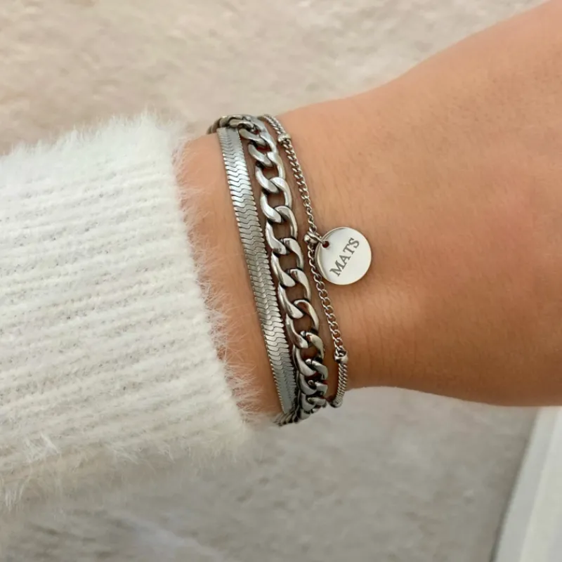 Finaste Graveerbare Armband Met Muntje Best
