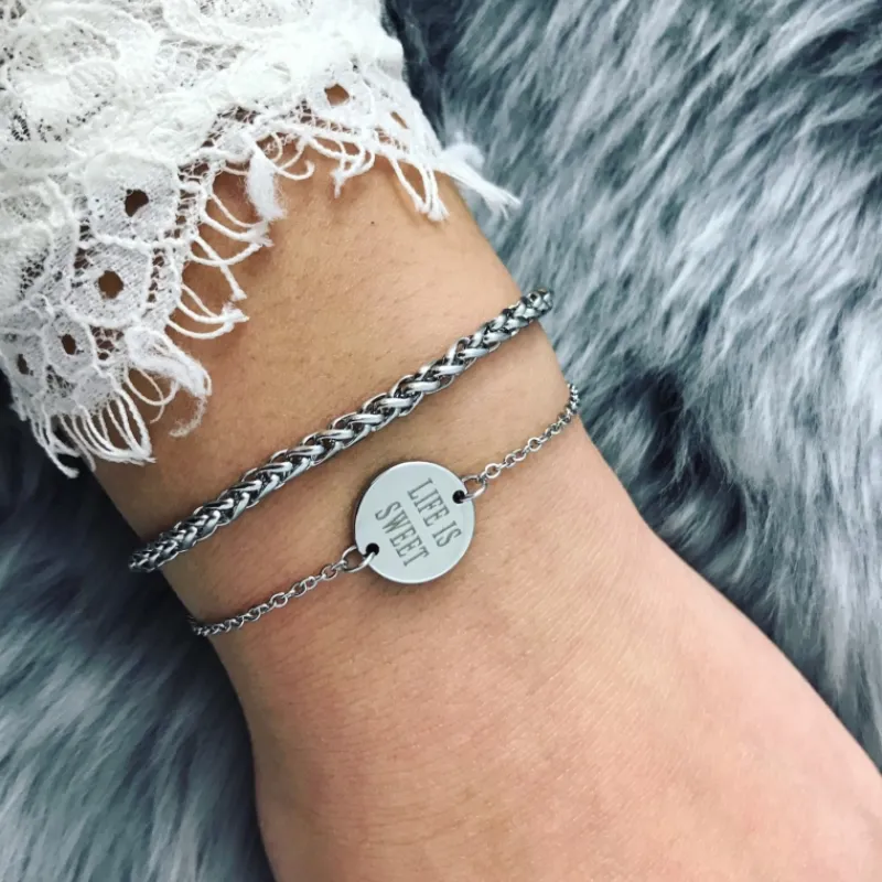 Finaste Graveerbare Armband Rond Online