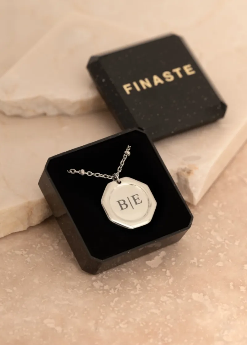 Finaste Graveerbare charm ketting Fashion