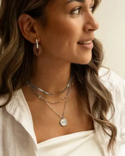Finaste Graveerbare charm ketting Fashion