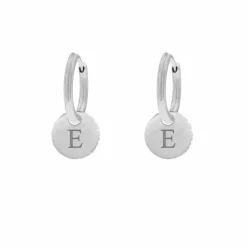 Finaste Graveerbare Initial Oorbellen Outlet