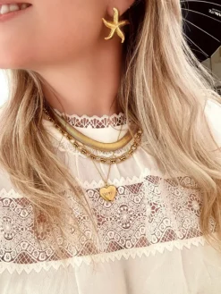 Finaste Graveerbare ketting beloved goudkleurig Outlet