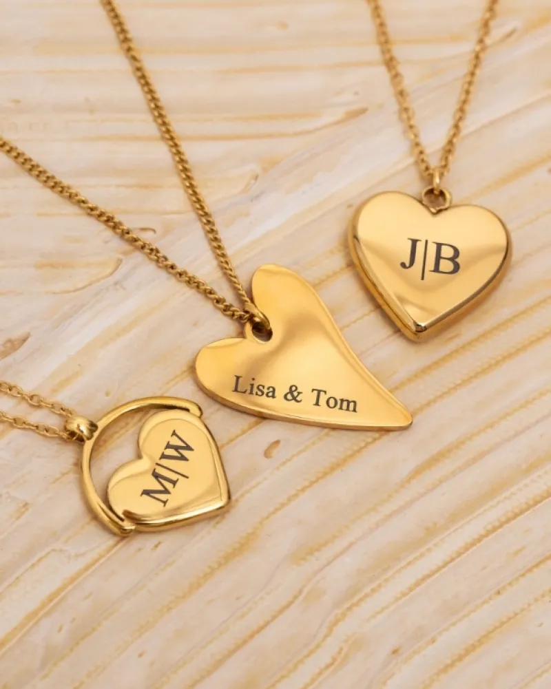 Finaste Graveerbare ketting beloved goudkleurig Outlet