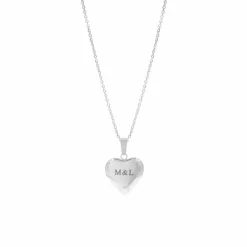 Finaste Graveerbare Ketting Hart Hot