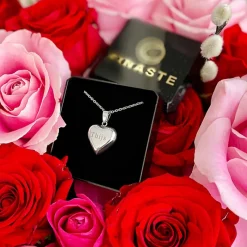 Finaste Graveerbare Ketting Hart Hot