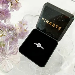 Finaste Graveerbare minimalistische ring met muntje Hot