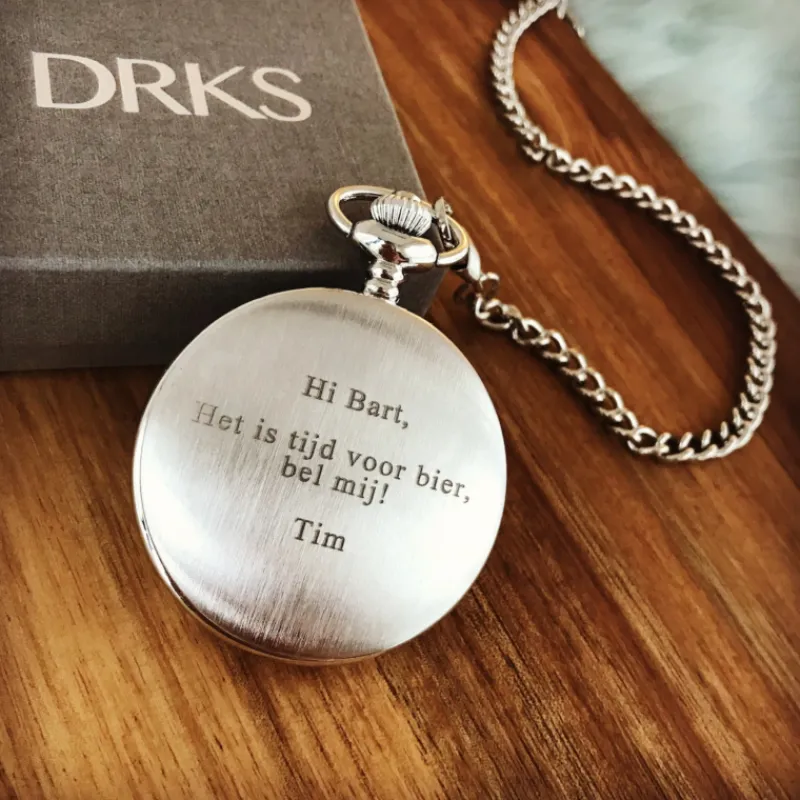 Finaste Graveerbare pocket watch Best