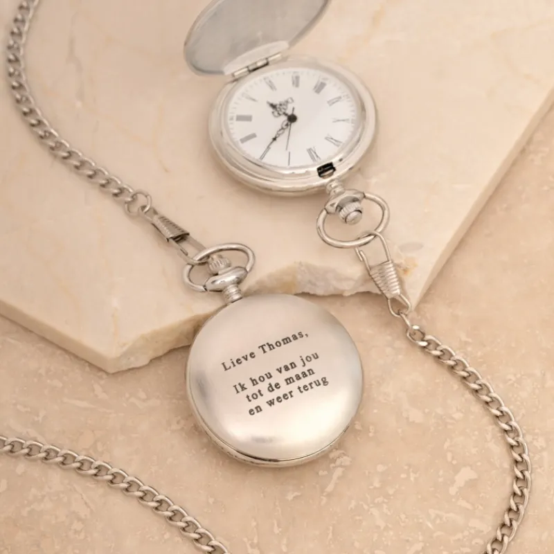 Finaste Graveerbare pocket watch Best