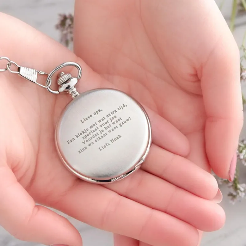 Finaste Graveerbare pocket watch Best