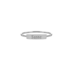 Finaste Graveerbare ring bar Discount