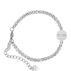 Finaste Graveerbare Tennis Armband Outlet