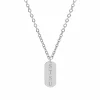 Finaste Grote Bar Ketting Met 4 Letters Online
