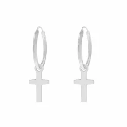 Finaste Hanger oorbellen kruisje Outlet