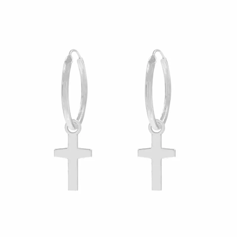 Finaste Hanger oorbellen kruisje Outlet