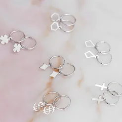 Finaste Hanger oorbellen kruisje Outlet