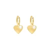 Finaste Heart & pearl earrings goldplated Clearance