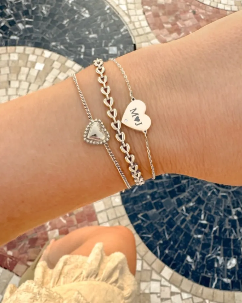 Finaste Heart chain bracelet Clearance