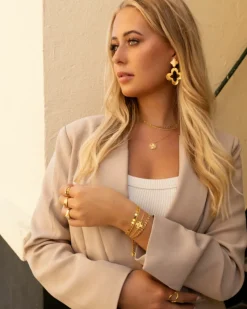 Finaste Heart chain bracelet goldplated Fashion