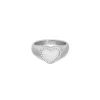 Finaste Heart Zegelring Best
