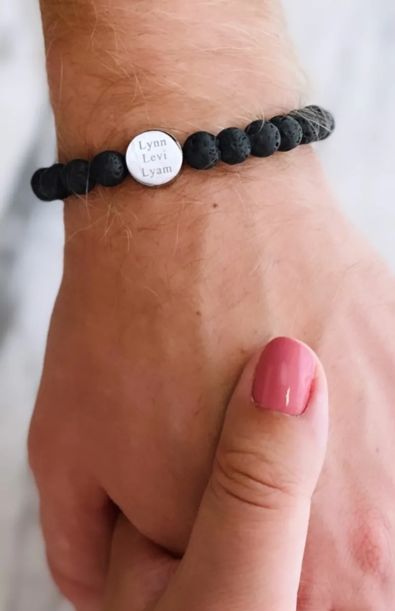 Finaste Heren armband graveren Best