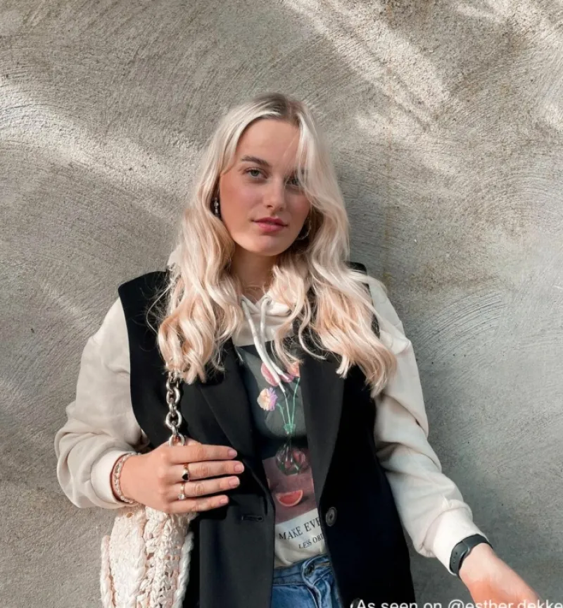 Finaste Influencer heart ring goudkleurig Outlet