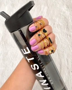 Finaste Influencer heart ring goudkleurig Outlet