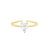 Finaste Influencer ring drop goudkleurig Best