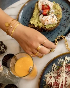 Finaste Influencer ring glam goudkleurig Discount