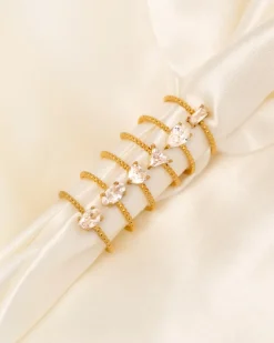 Finaste Influencer ring glam goudkleurig Discount