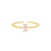 Finaste Influencer ring glam pink goudkleurig Sale