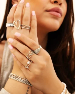 Finaste Influencer ring heart Online