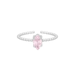 Finaste Influencer ring lichtroze Clearance