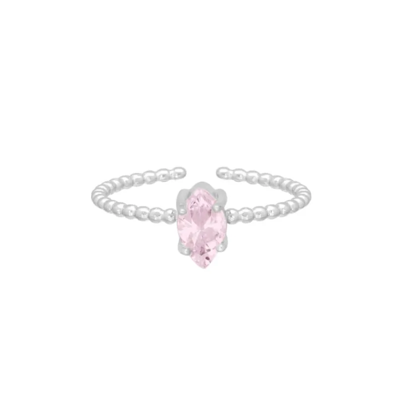 Finaste Influencer ring lichtroze Clearance