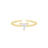 Finaste Influencer ring triangle goudkleurig Online