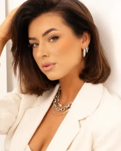 Finaste Influencer stone earrings Fashion