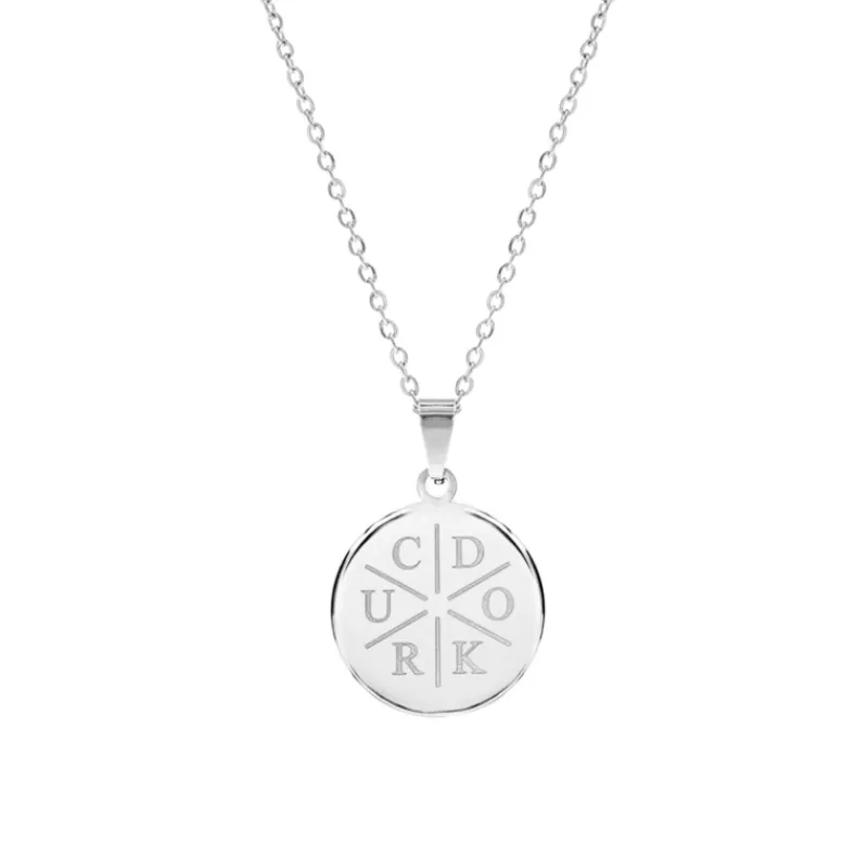 Finaste Initial ketting 6 letters Hot