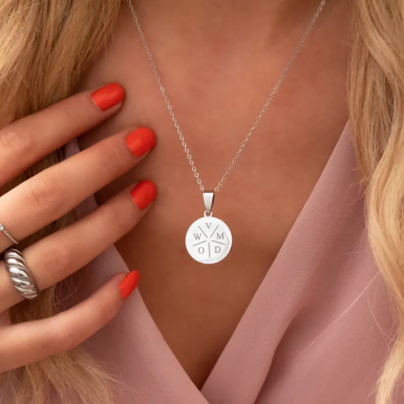 Finaste Initial ketting 5 letters Discount