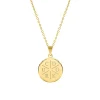 Finaste Initial ketting 6 letters goudkleurig Clearance