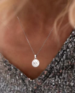 Finaste Initial necklace 2 letters Hot