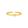 Finaste Initial ring mini goldplated Clearance