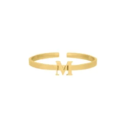 Finaste Initial ring mini goldplated Clearance
