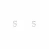 Finaste Initial stud oorbellen Discount